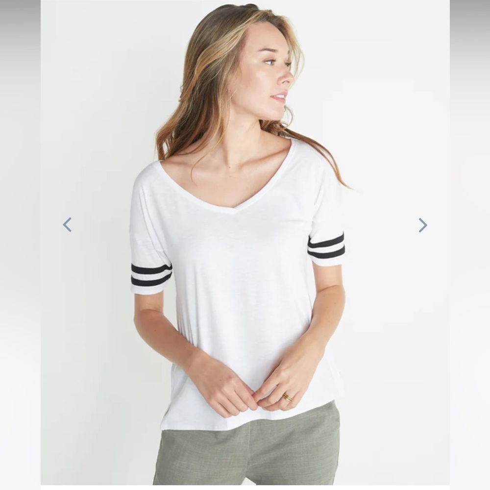 Marine Layer- Varsity Stripe Tee